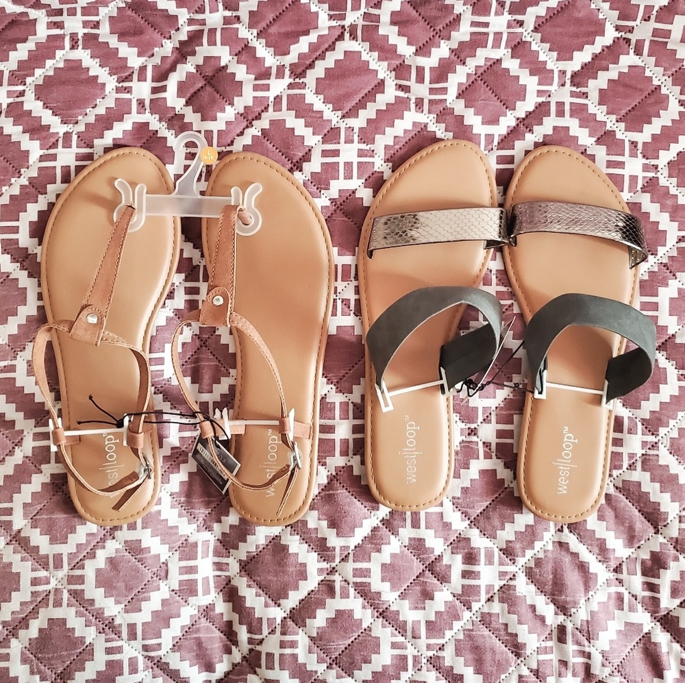 West Loop Sandals 2 Pairs